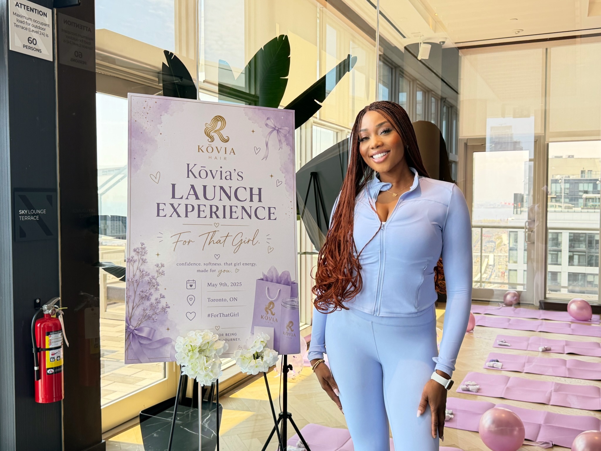 Kōvia founder portrait at the launch experience